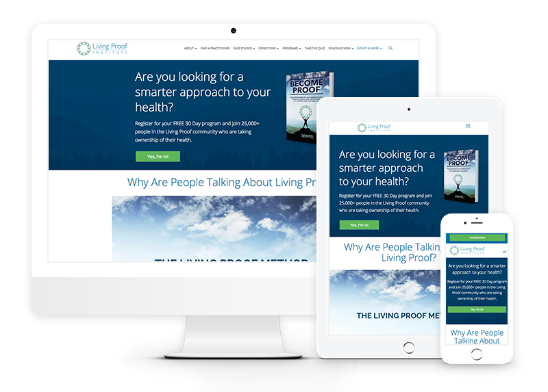 Functional Medicine website design