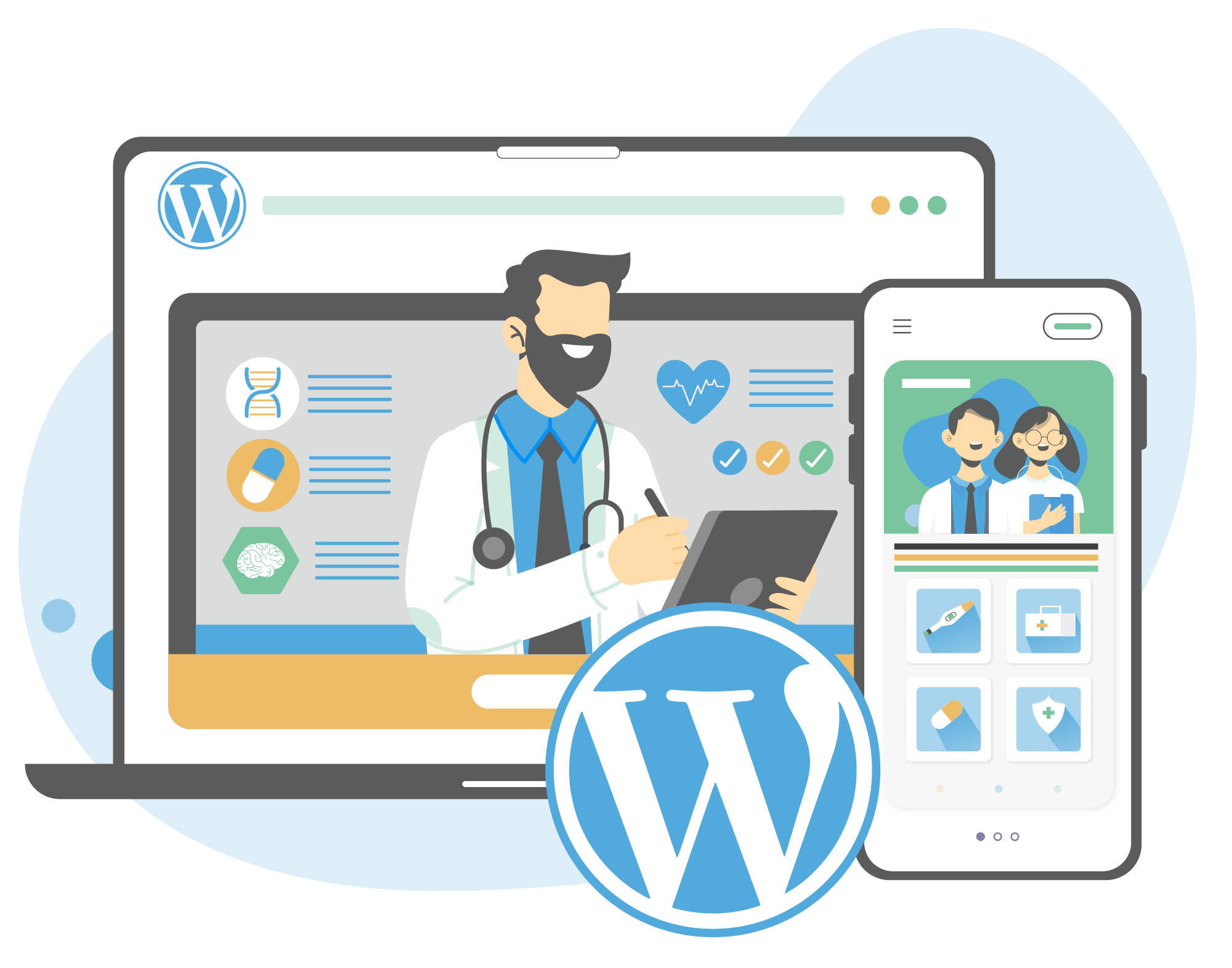 Functional Medicine Custom WordPress Websites