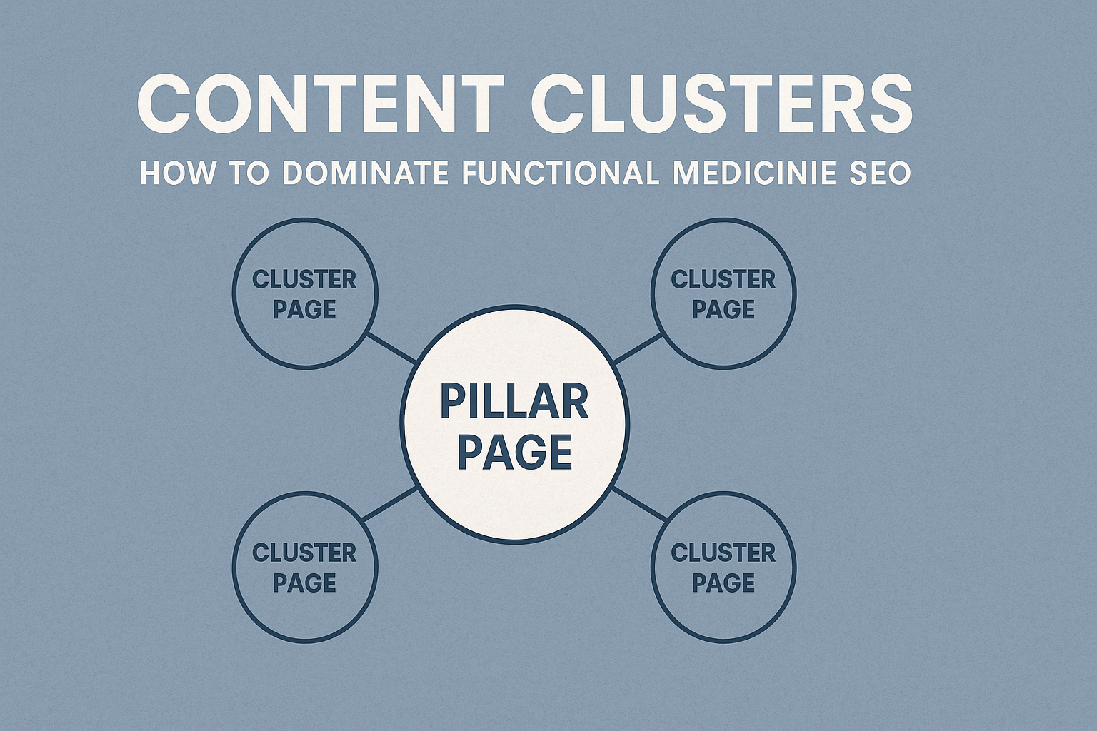 Content Clusters - How to dominate functional medicine SEO