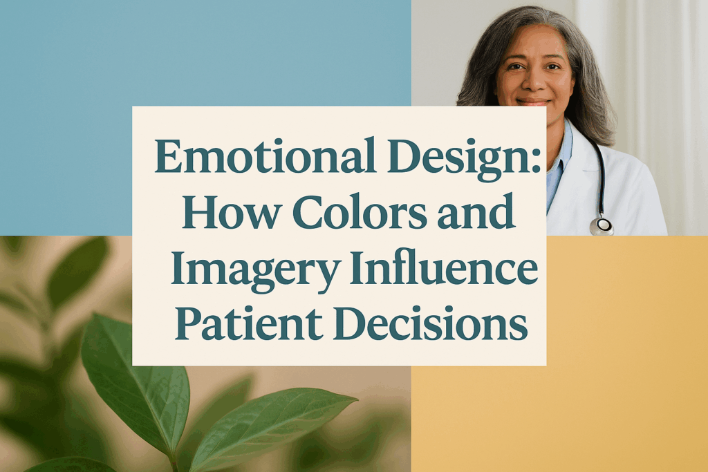 Emotional Website Design - How colors and imagery influence Patient Decisions