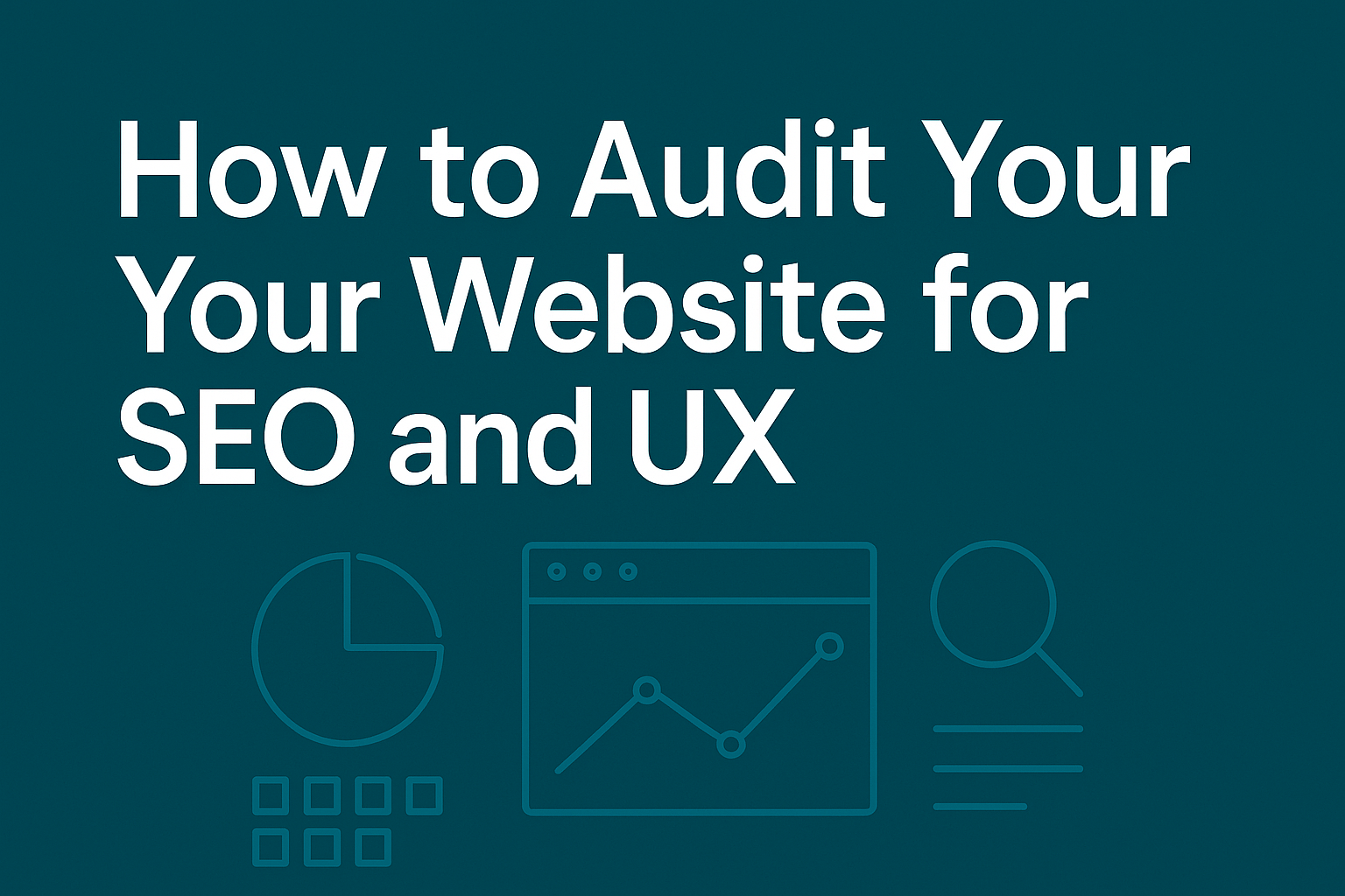 functional medicine website audit for SEO and UX
