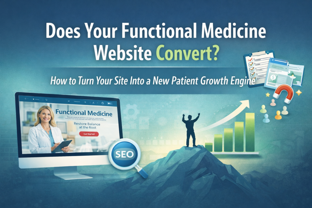 functional medicine website design